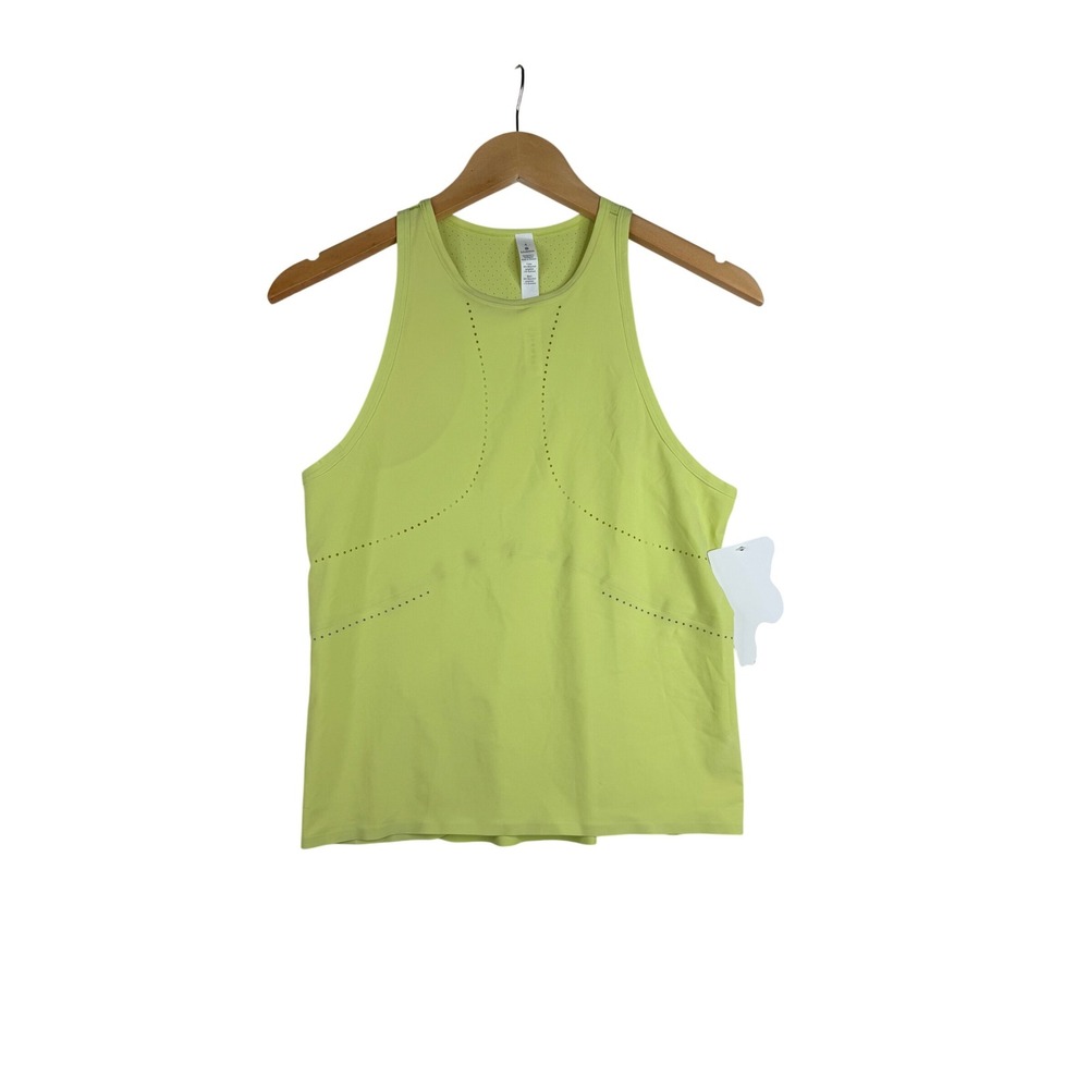 NWT Lululemon Find Your Pace Tank size 4 Neon Yellow